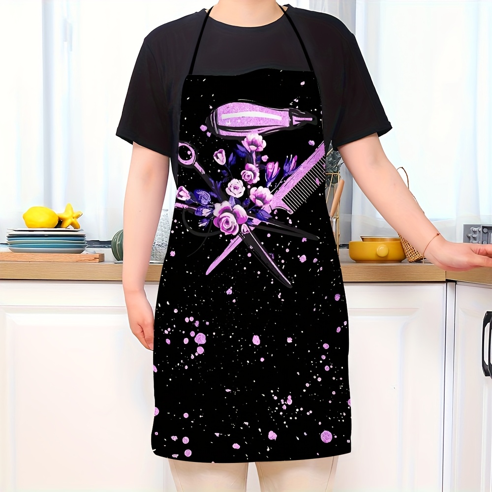 Hair Stylist Salon Apron with  - Printed Bibs Pack avaliação e preço