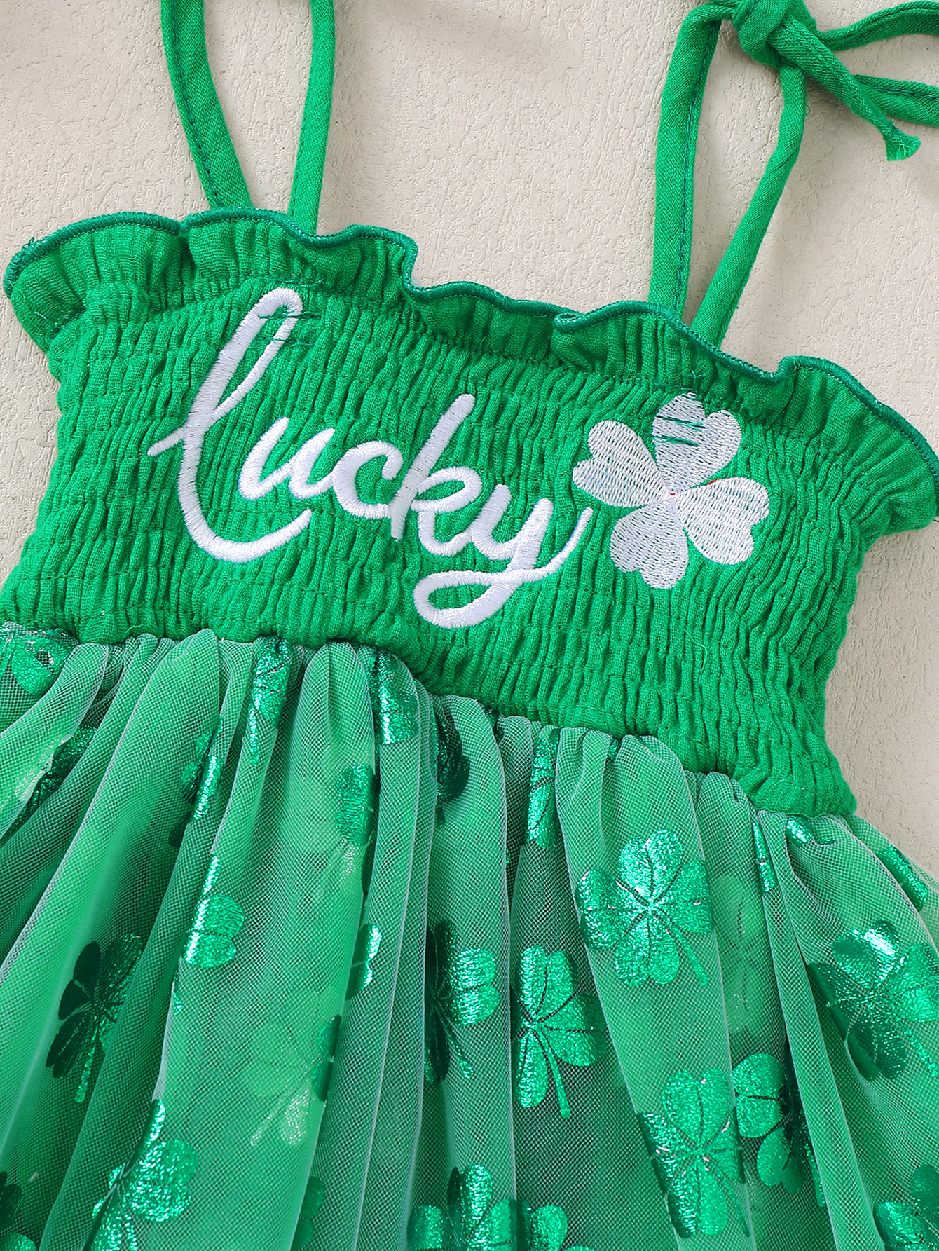 Green Four-leaf Clover Pattern - Baby Clothing Patterns Free avaliação e preço