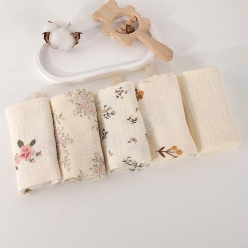  Pack of 5pcs Newborns Bath To - Printed Bibs Pack avaliação e preço