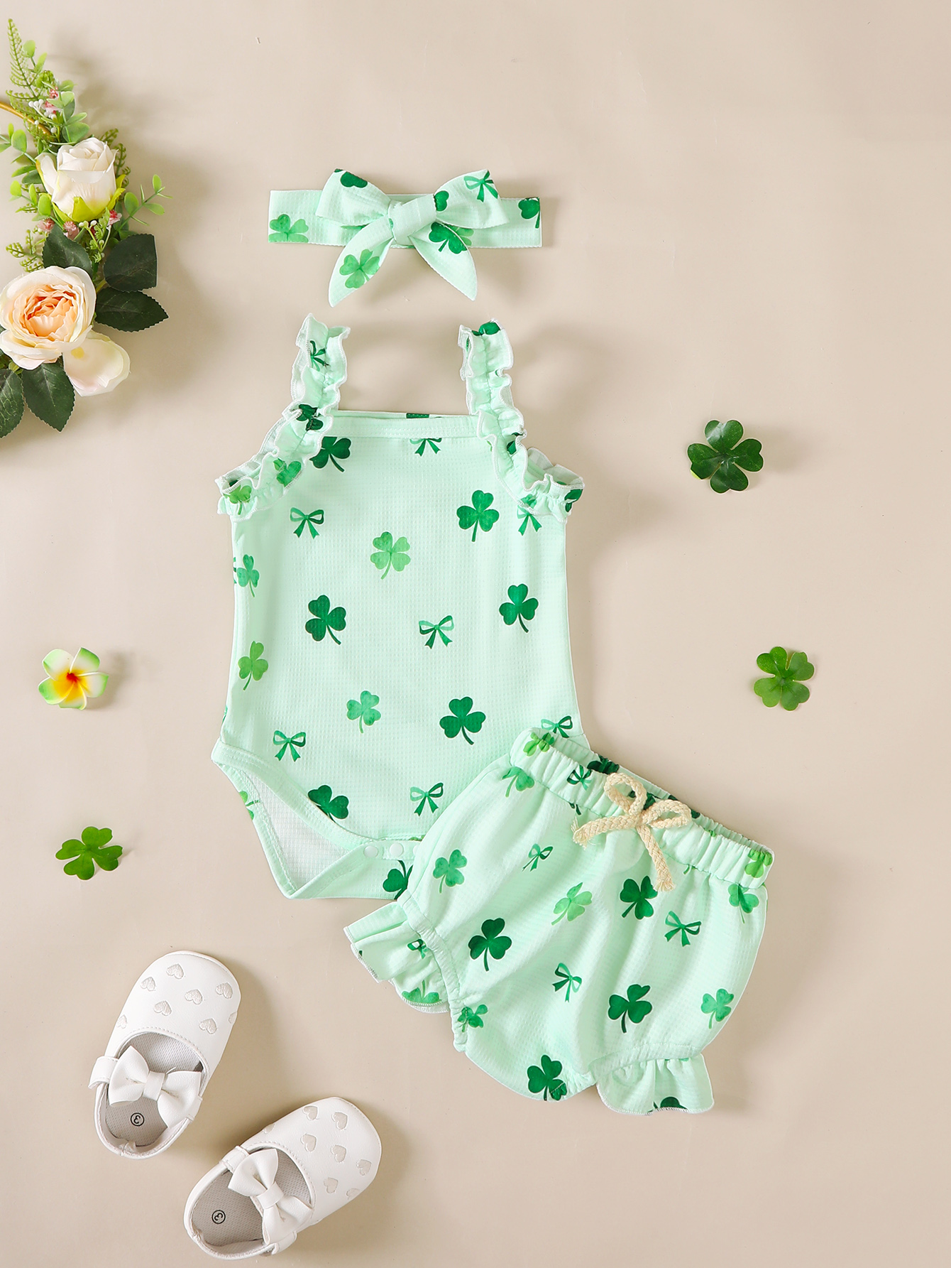 Baby Girl Lucky Clover Full Pr - Baby Clothing Patterns Free avaliação e preço