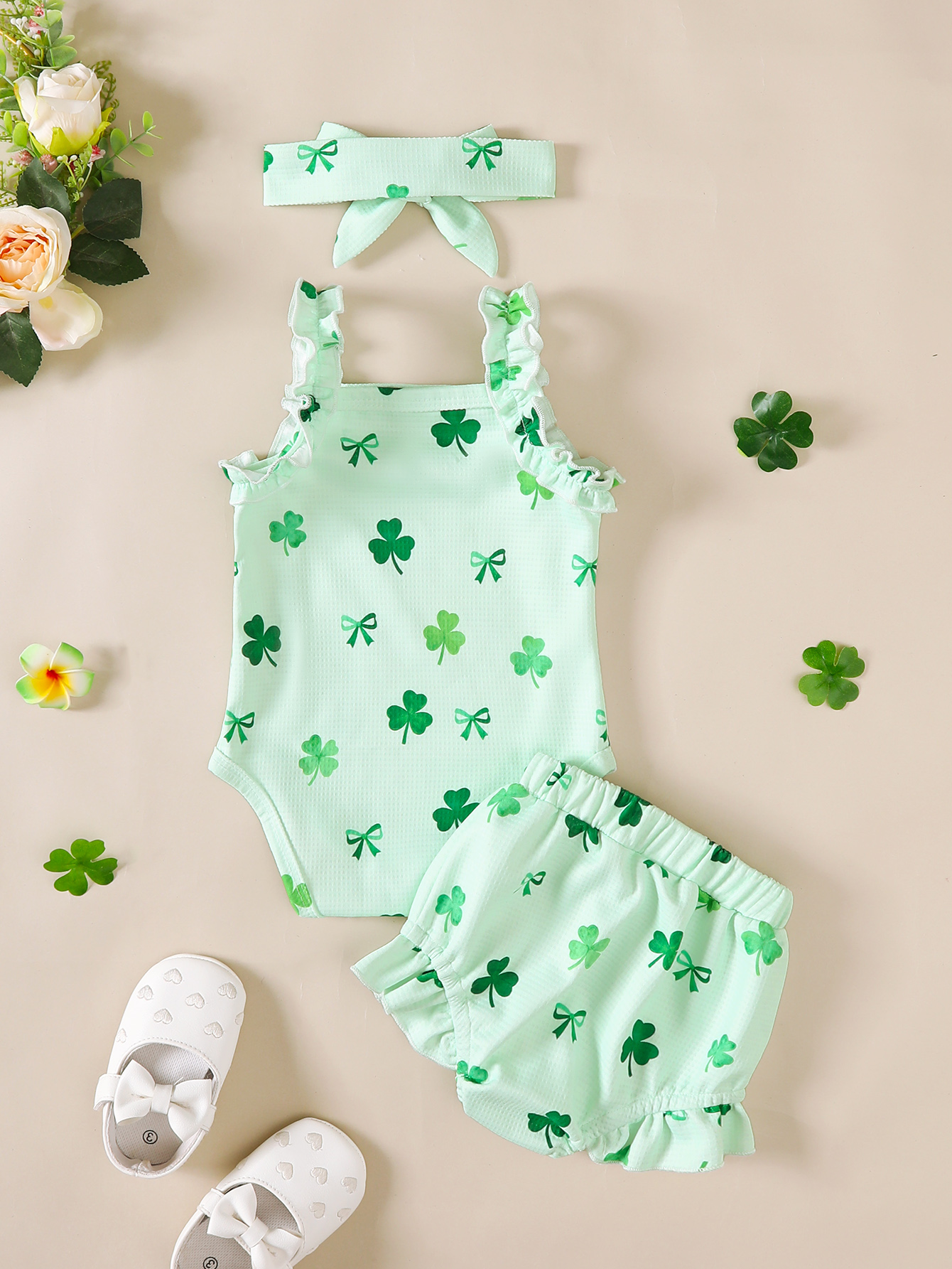 Baby Girl Lucky Clover Full Pr - Baby Clothing Patterns Free avaliação e preço