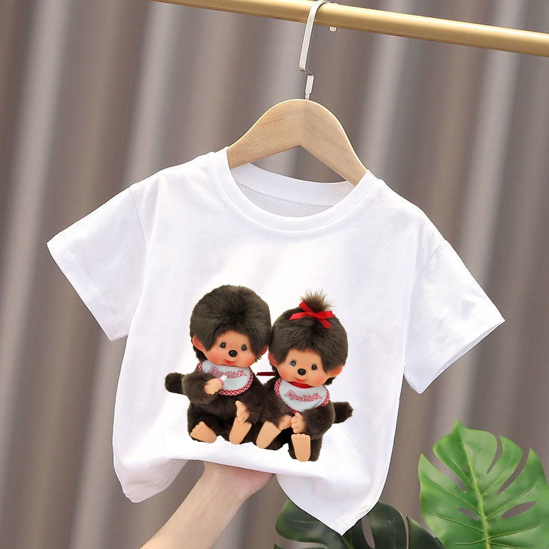 Monchhichi Kids T-shirts Anime - Baby Clothing avaliação e preço