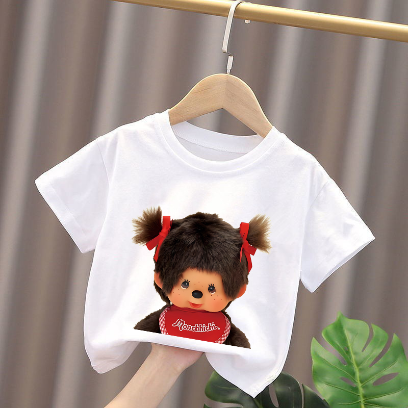 Monchhichi Kids T-shirts Anime - Baby Clothing avaliação e preço
