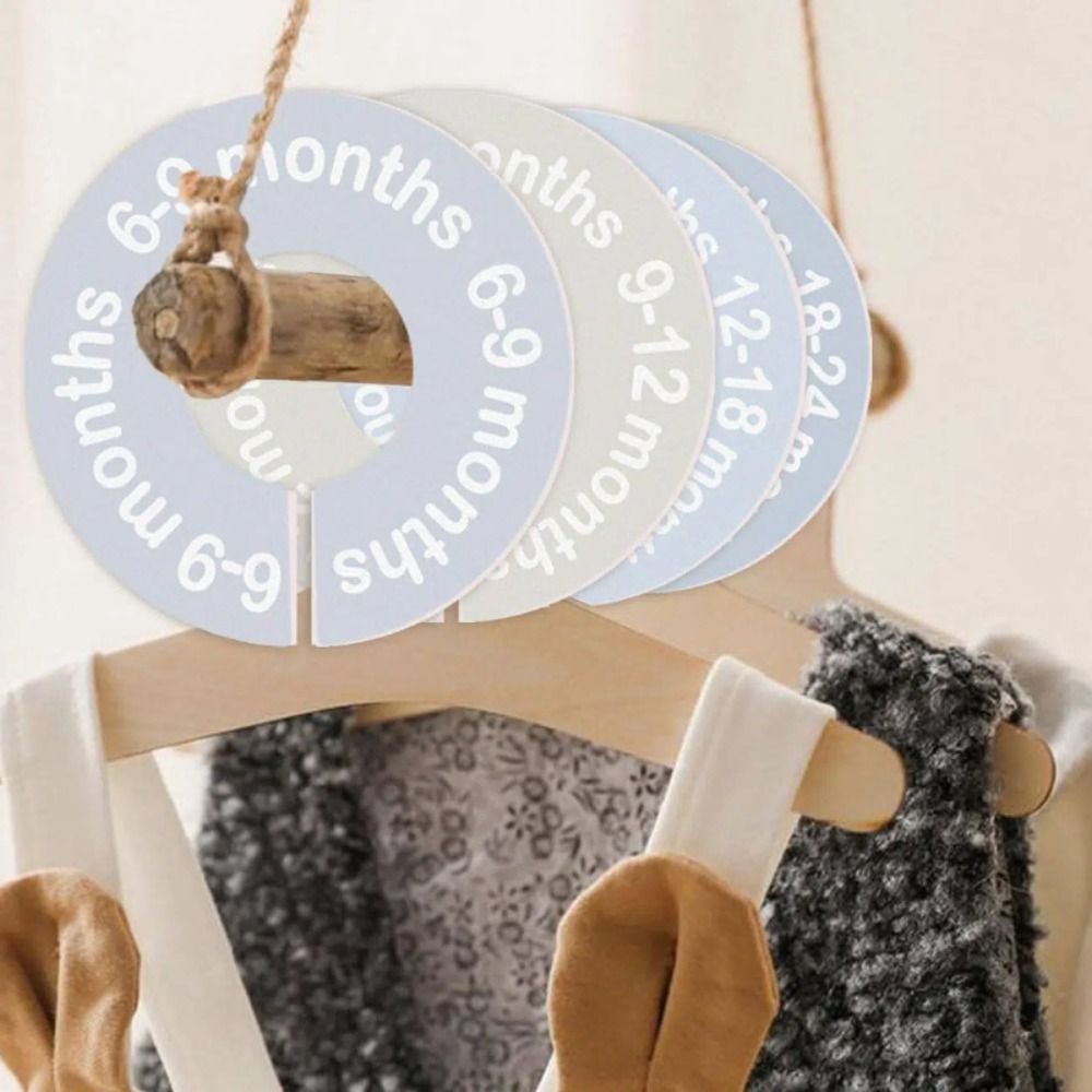 68/9Pcs Organizing Hangers Bab - Baby Clothing Tags avaliação e preço