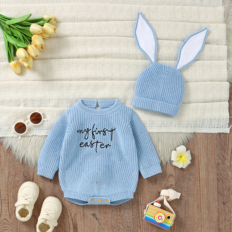 Spring Baby Easter Clothes Set - Baby Clothing Easter avaliação e preço
