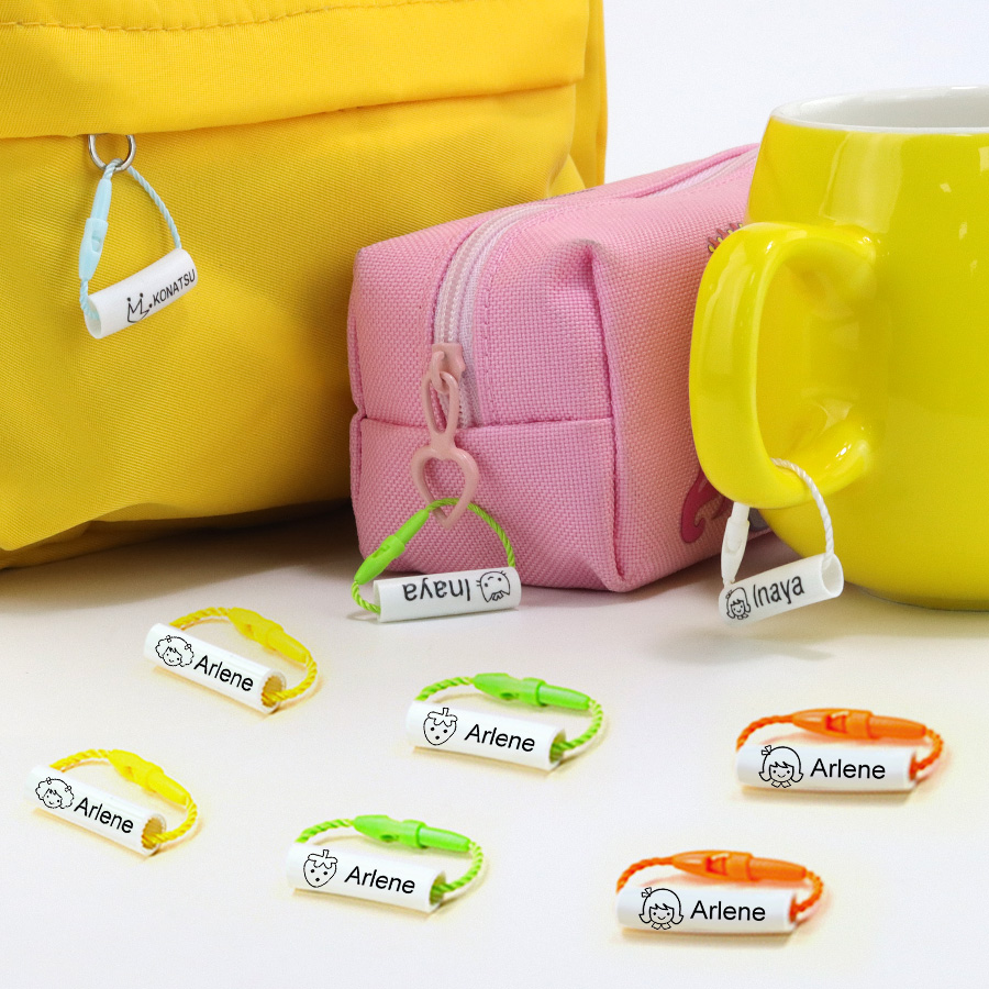 Customized Name Ring Pendant B - Baby Clothing Tags avaliação e preço
