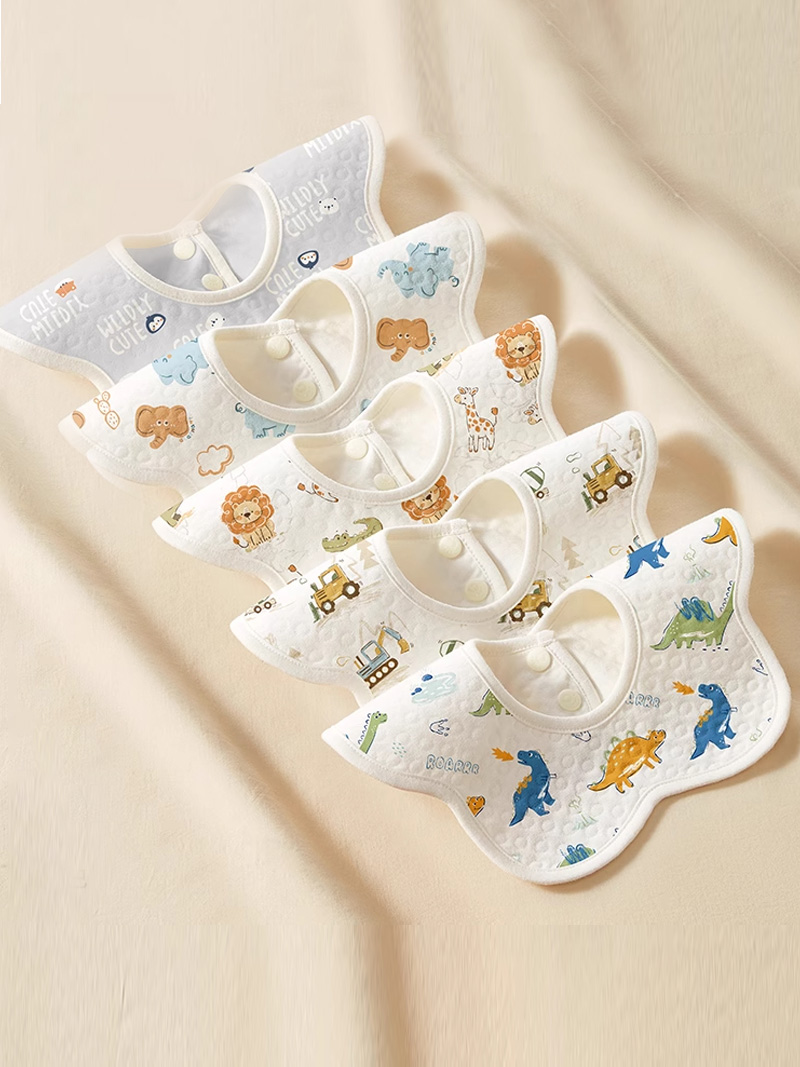 5-Pack Baby Bandana Bibs - Sof - Printed Bibs Pack avaliação e preço