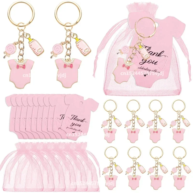 12 Set Baby Shower Favors Gues - Baby Clothing Tags avaliação e preço