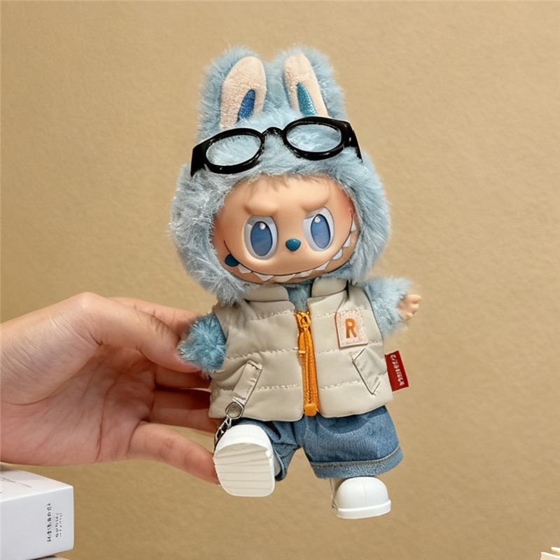 For 15 17cm Labubu Doll Solid  - Baby Clothing avaliação e preço