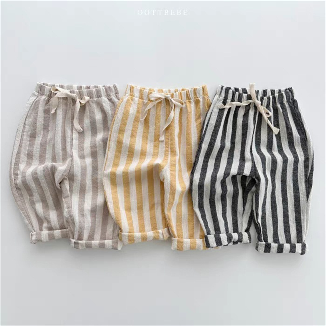 Vintage Linen Cotton Stripe Pa - Baby Boy Clothing Zara avaliação e preço