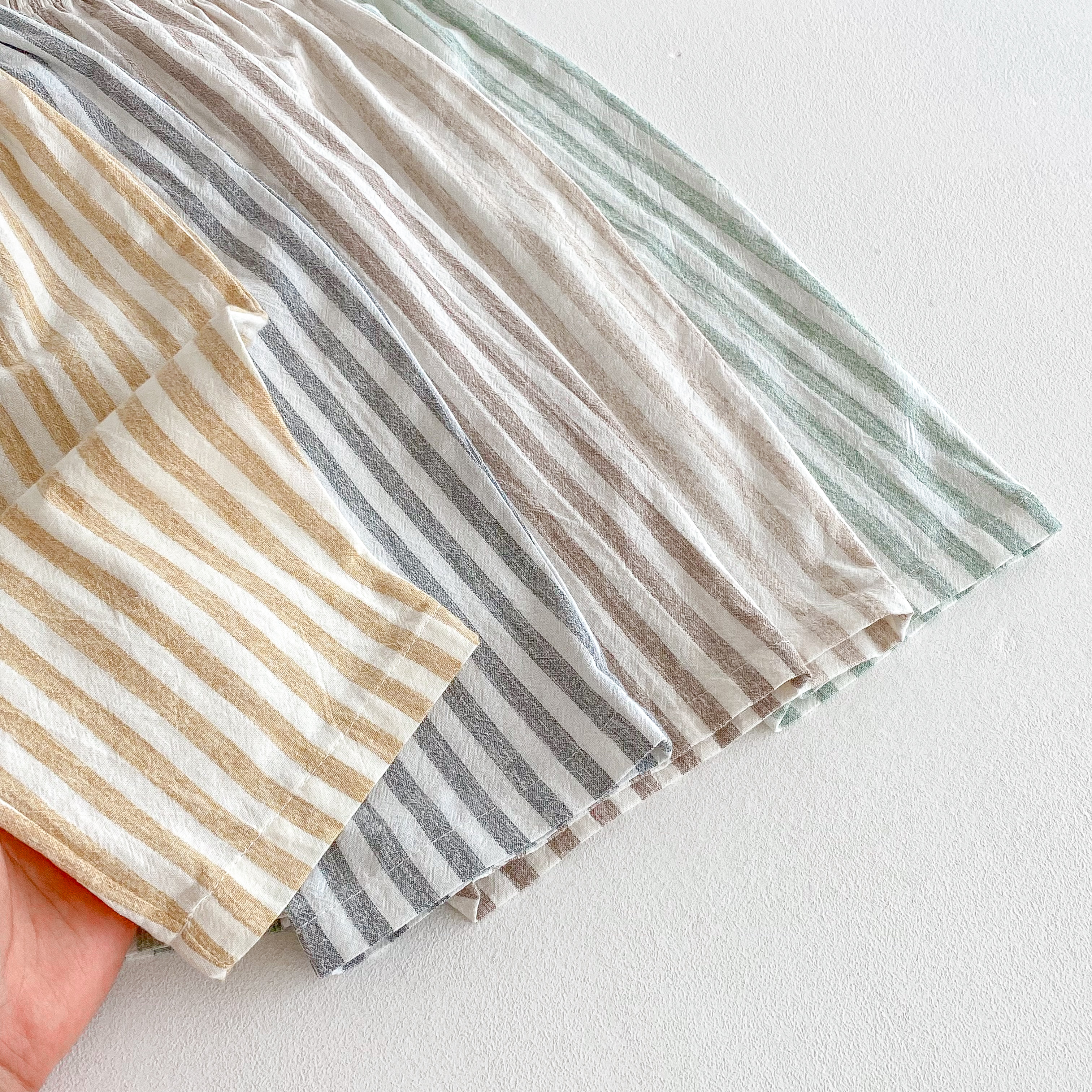 Vintage Linen Cotton Stripe Pa - Baby Boy Clothing Zara avaliação e preço