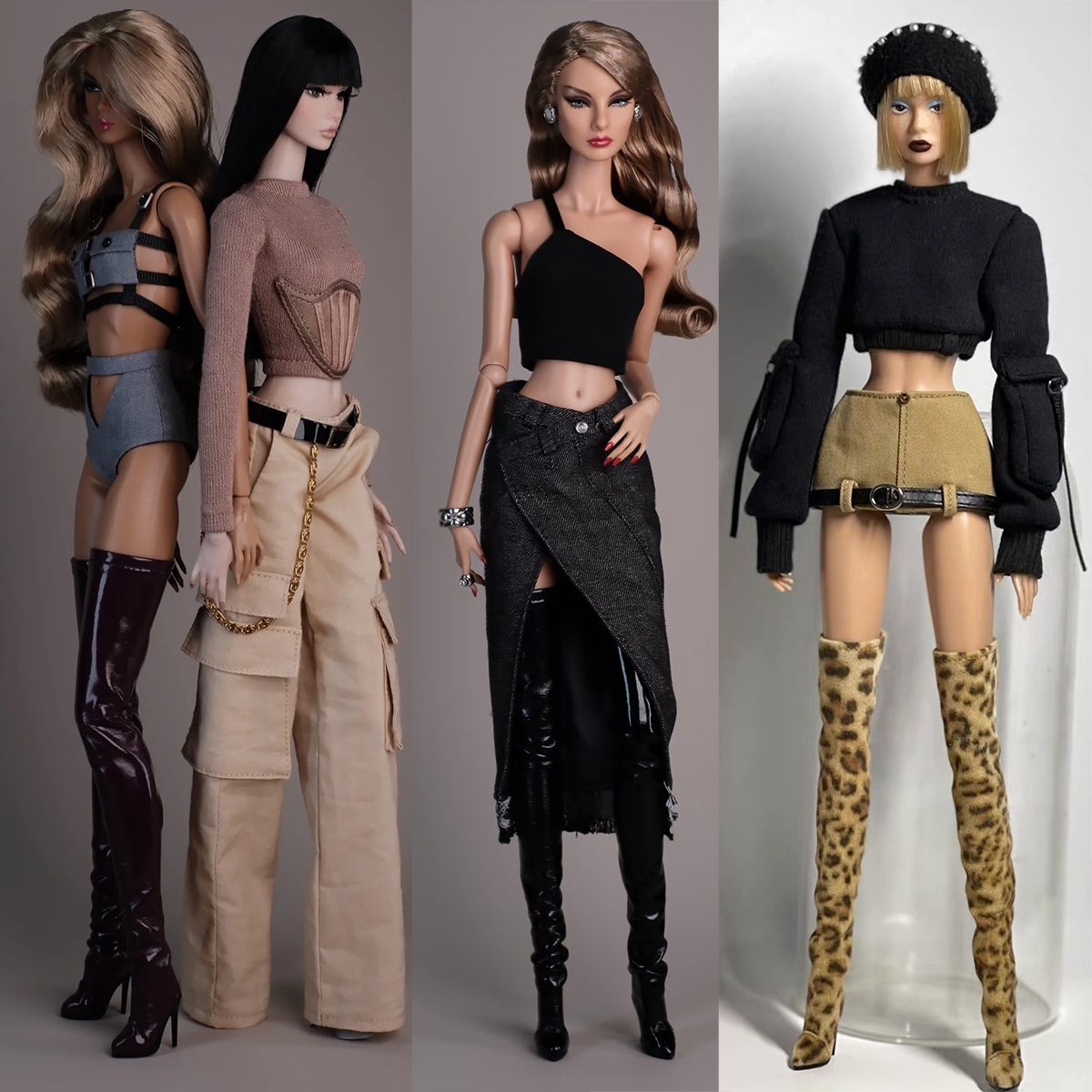 1/6 Supermodel Doll Shoes Part - Baby Clothing High Quality avaliação e preço