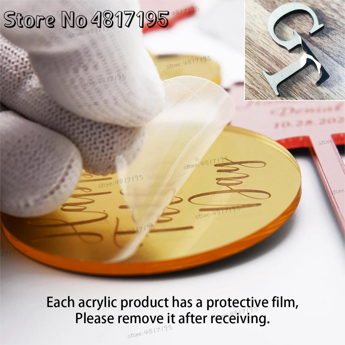 20/50/100Pcs Custom Wedding Na - Baby Clothing Tags avaliação e preço