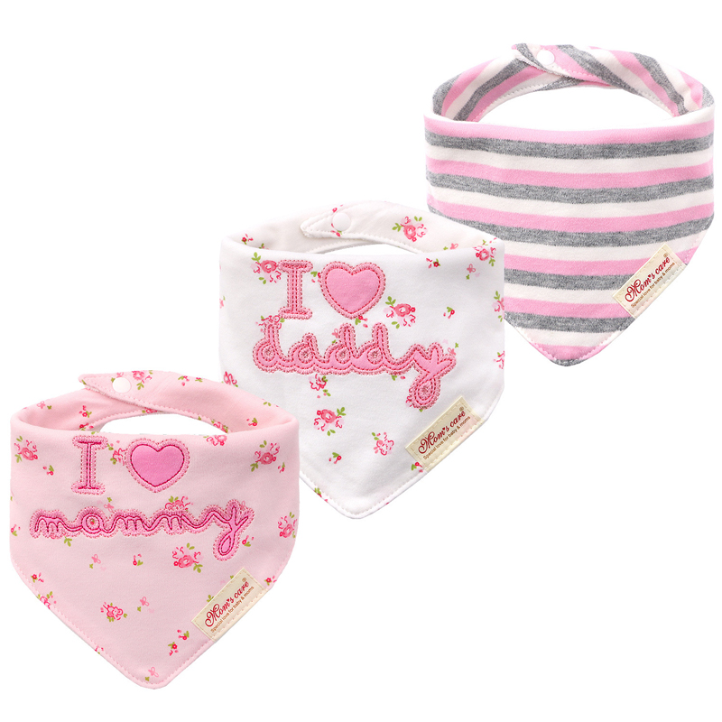 Triangle towel Baby products c - Printed Bibs Pack avaliação e preço