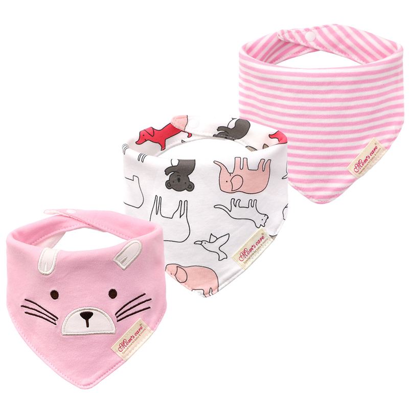 Triangle towel Baby products c - Printed Bibs Pack avaliação e preço