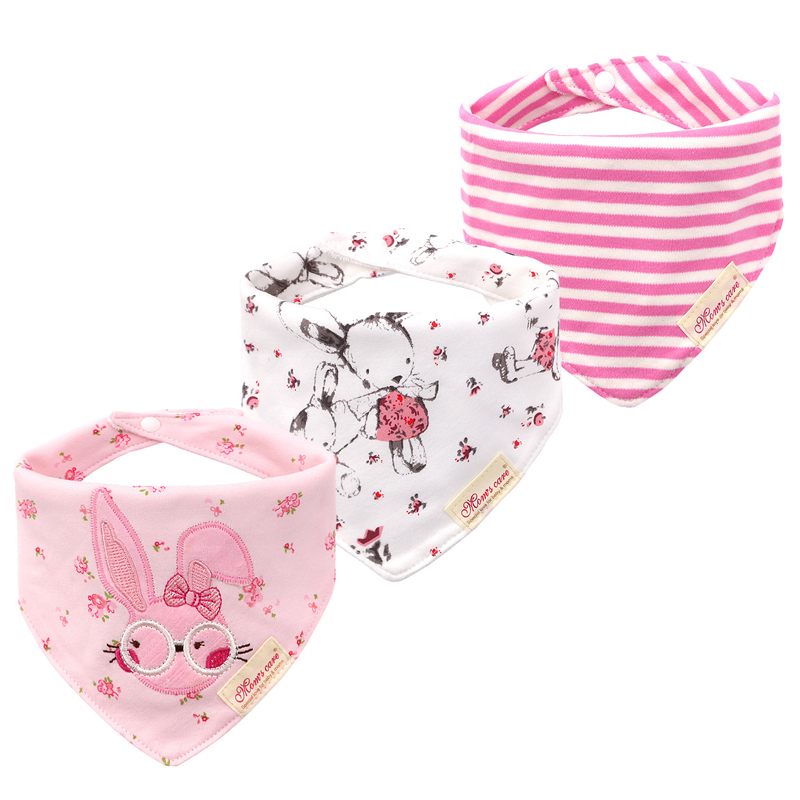Triangle towel Baby products c - Printed Bibs Pack avaliação e preço