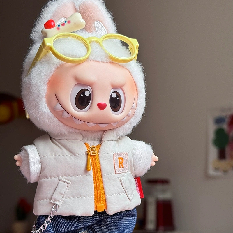 For 15 17cm Labubu Doll Winter - Baby Clothing avaliação e preço