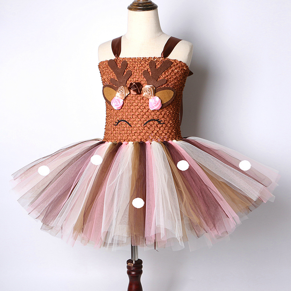Christmas Deer Costume Dress f - Baby Clothing Patterns Free avaliação e preço