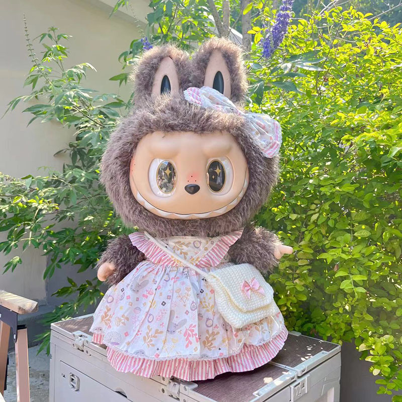58cm Labubu Plush Doll Clothes - Baby Clothing Usa avaliação e preço