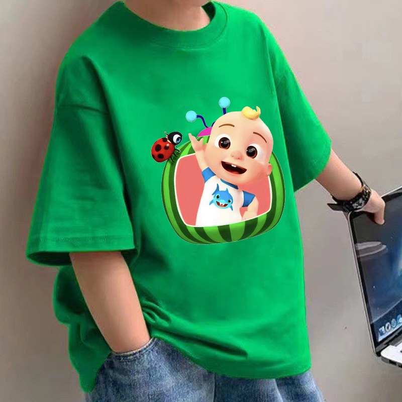 Cocomelons Baby T-Shirts Anime - Baby Clothing avaliação e preço
