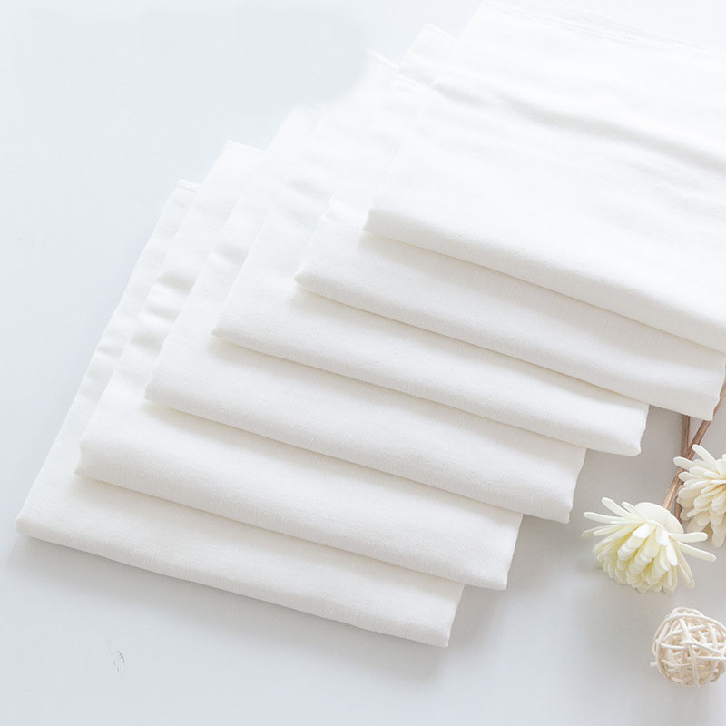 100x145cm Pure 100% Cotton Whi - Baby Clothing Material avaliação e preço