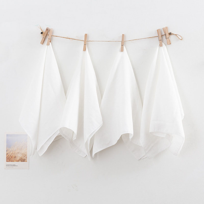100x145cm Pure 100% Cotton Whi - Baby Clothing Material avaliação e preço