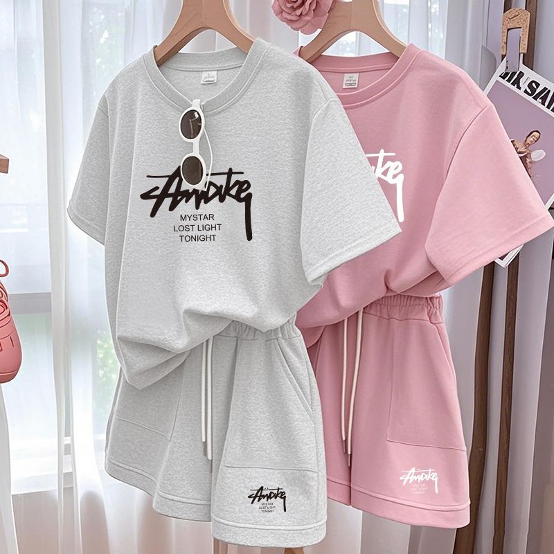 New Women's Plus-size Set Adul - Summer Short Set avaliação e preço