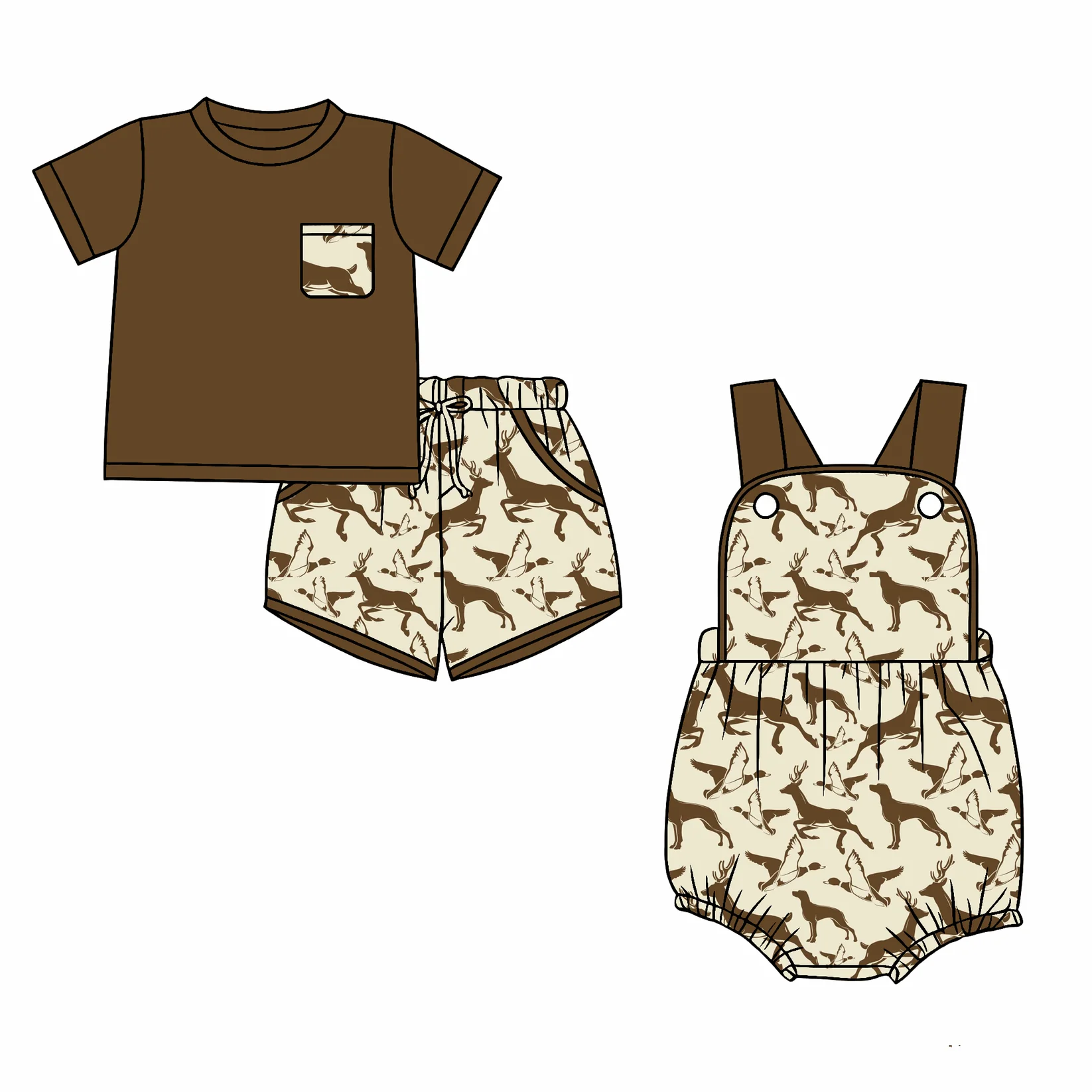 Children Hunting Camouflage Pr - Baby Clothing Easter avaliação e preço