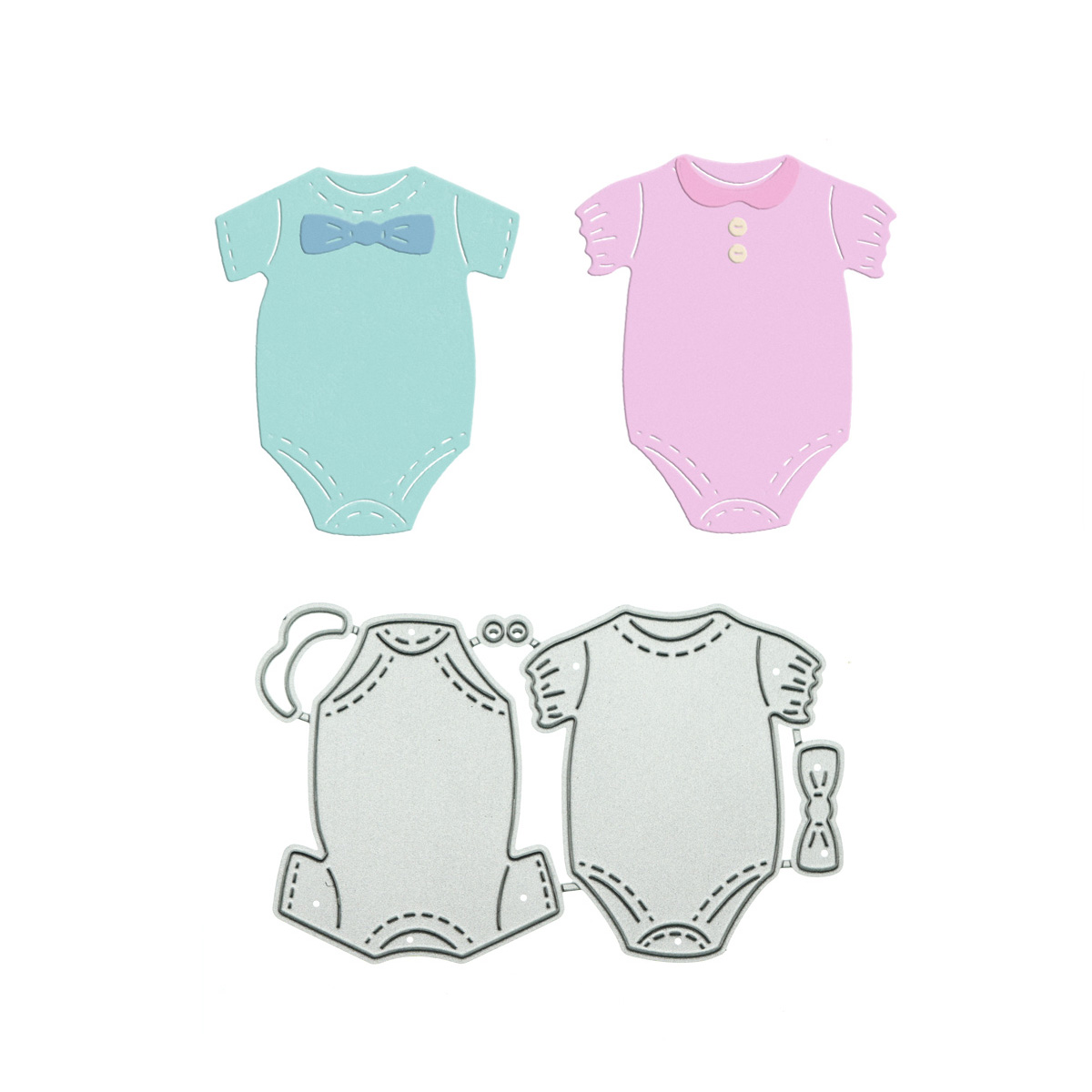 Metal Cutting Dies Clothing Ba - Baby Clothing Patterns Free avaliação e preço