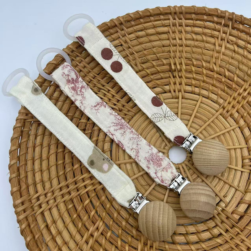 Baby Pacifier Chain Clips Hold - Baby Clothing Material avaliação e preço